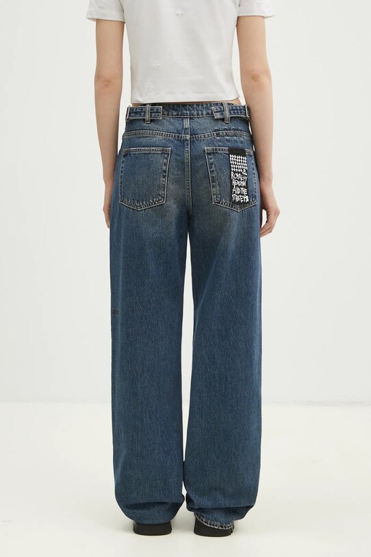 Oblečení Džíny KSUBI Low Rider WPS25DJ025 námořnická modř