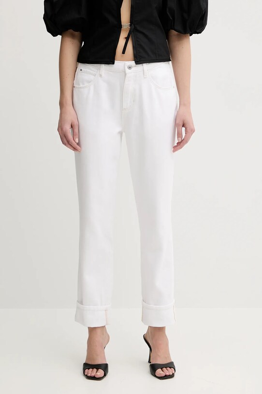 Τζιν παντελόνι Guess CELIA λευκό W5GA0Q.D5N92
