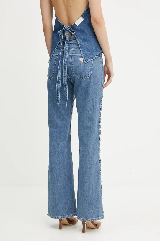 Ρούχα Τζιν παντελόνι Guess W5GA1E.D4H7C μπλε