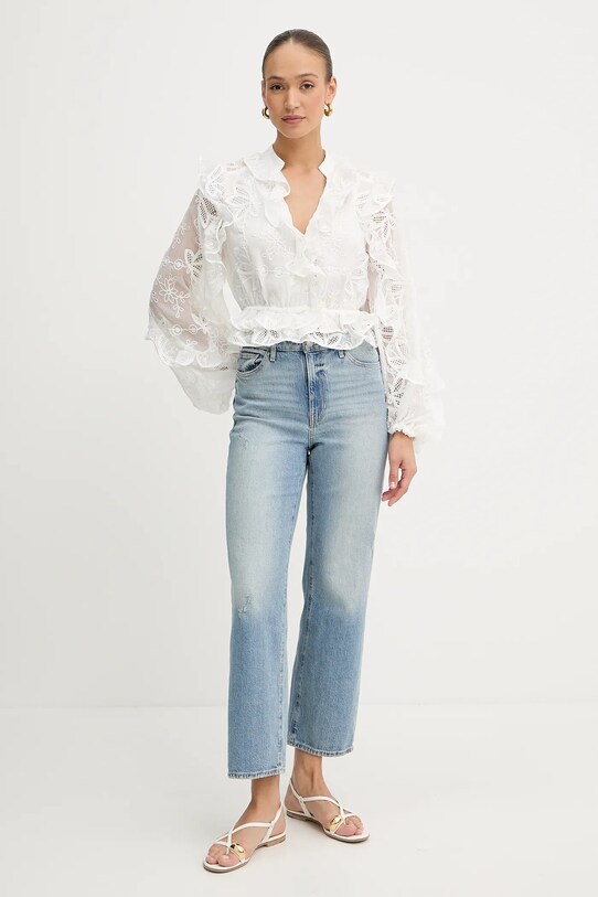 Guess jeans W5GA1G.D4K30 albastru SS25