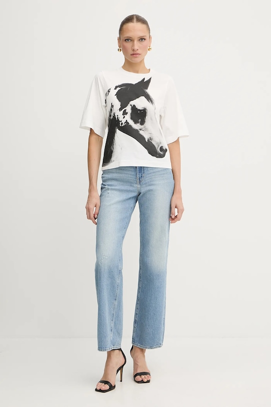 Guess jeans W5GA1G.D4K30 albastru SS25