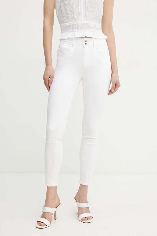 Džíny Guess bílá W5GA34.D5N72