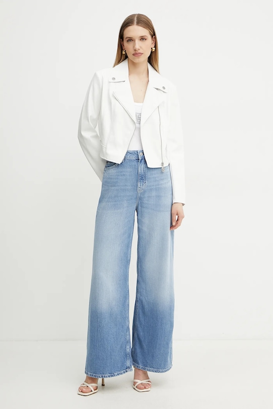 Τζιν παντελόνι Guess BELLFLOWER W5GA82.D5B94 μπλε SS25