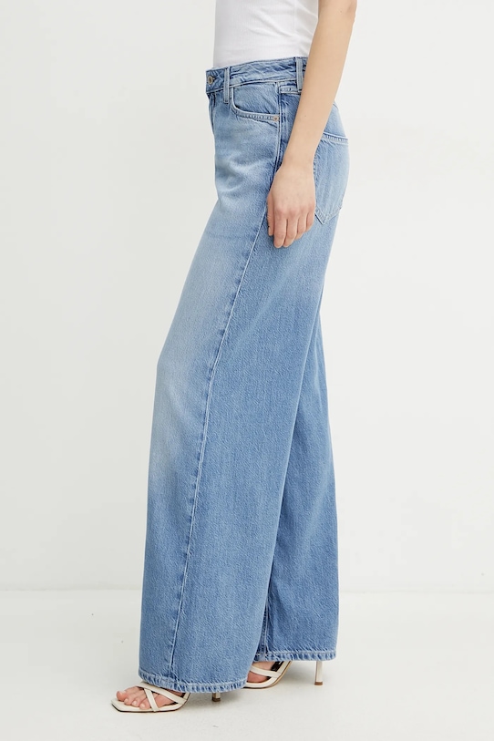 Τζιν παντελόνι Guess BELLFLOWER μπλε W5GA82.D5B94