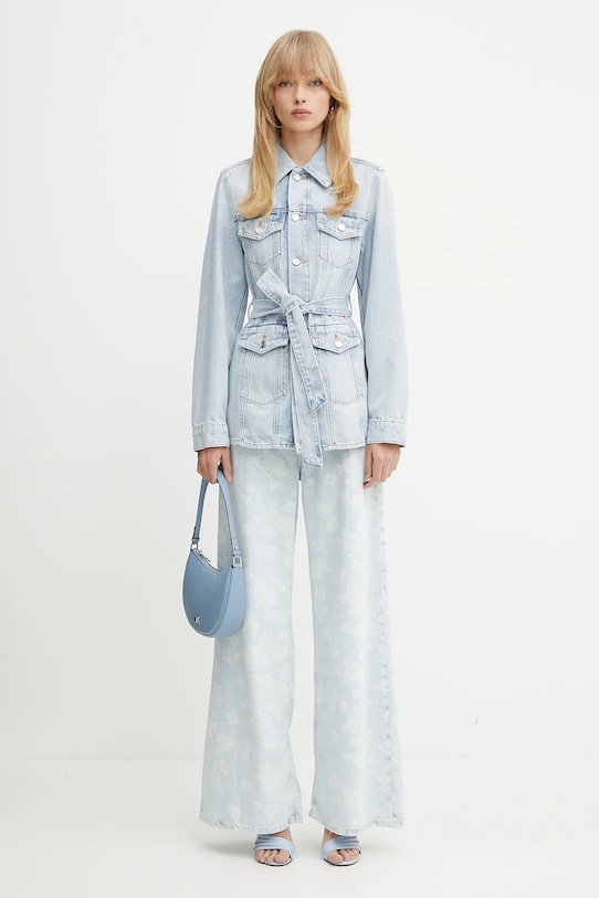 Guess jeansy BELLFLOWER W5GA82.D5B95 niebieski SS25