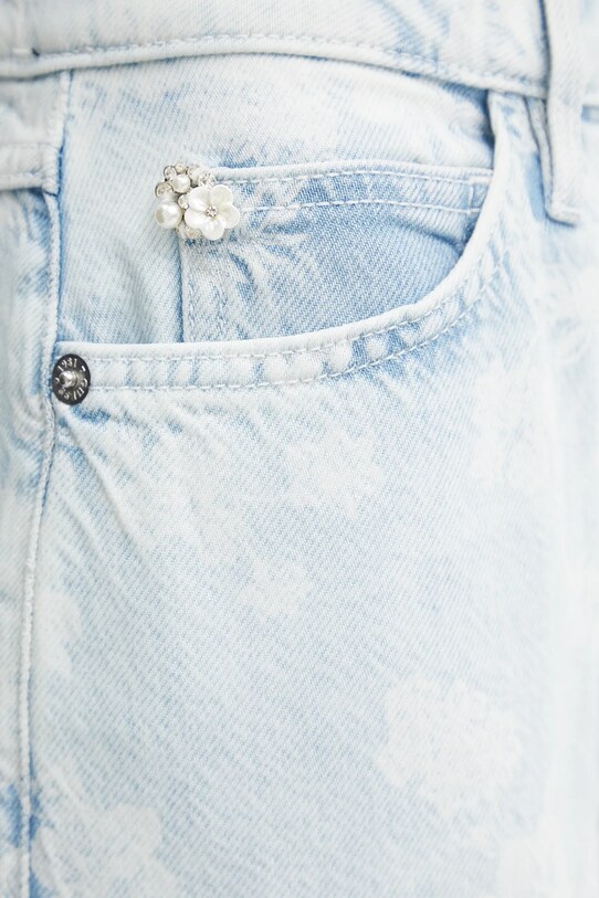 Guess jeansy BELLFLOWER niebieski W5GA82.D5B95
