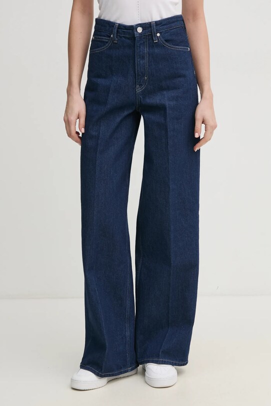 Calvin Klein jeansy Planet friendly granatowy K20K208253