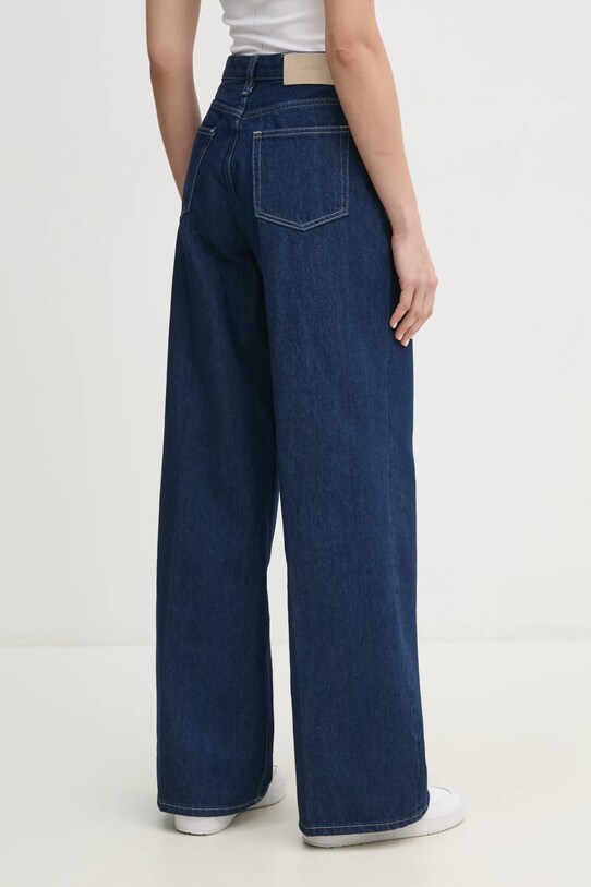 Odzież Calvin Klein jeansy K20K208253 granatowy