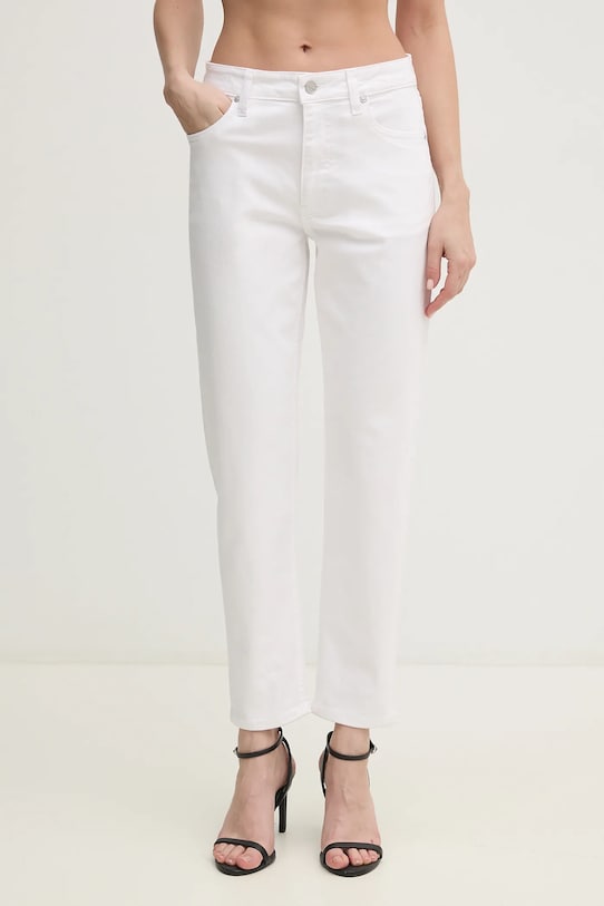 Τζιν παντελόνι Calvin Klein λευκό K20K208261