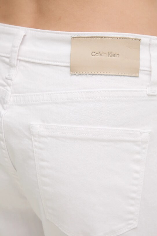 Τζιν παντελόνι Calvin Klein λευκό K20K208261