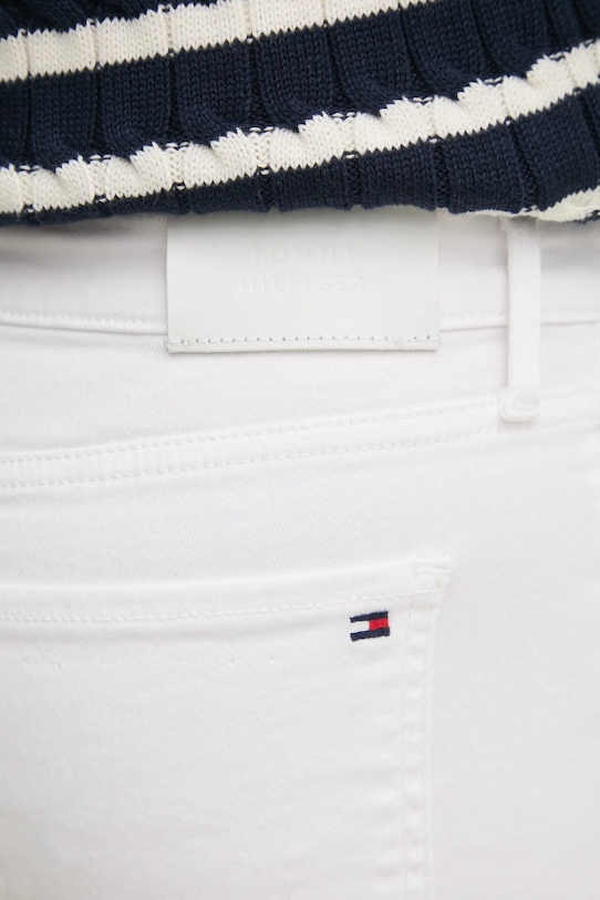 Kavbojke Tommy Hilfiger bela WW0WW44361