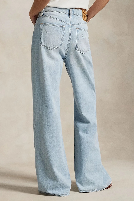 Odzież Polo Ralph Lauren jeansy 211959043 niebieski