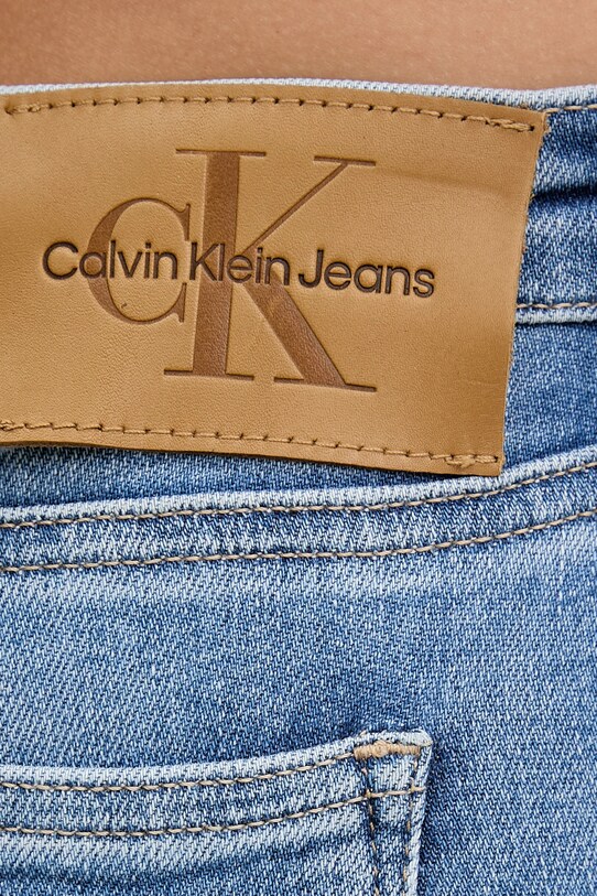 Rifle Calvin Klein Jeans modrá J20J225119
