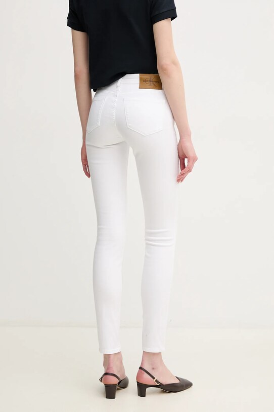Дрехи Дънки Calvin Klein Jeans J20J225120 бял