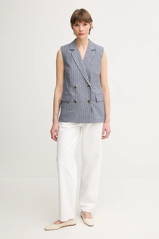 Džíny Calvin Klein Jeans J20J225131 bílá SS25