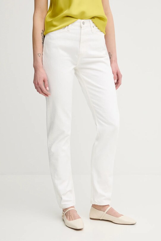 Calvin Klein Jeans jeansy Planet friendly biały J20J225136