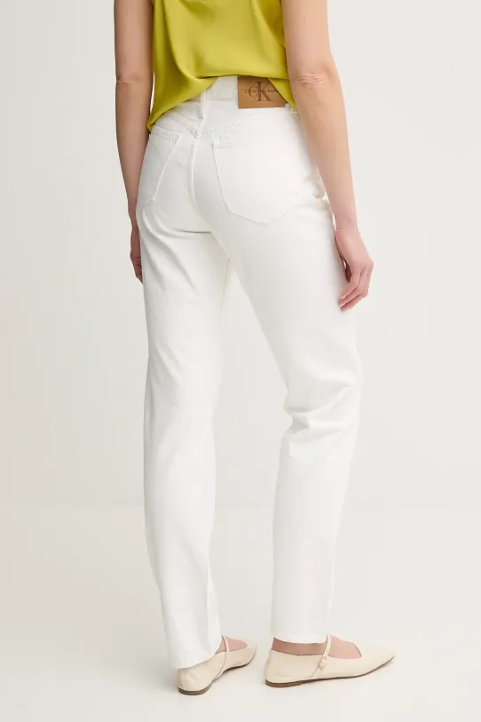 Odzież Calvin Klein Jeans jeansy J20J225136 biały