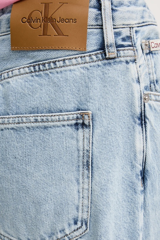 Rifle Calvin Klein Jeans modrá J20J225504
