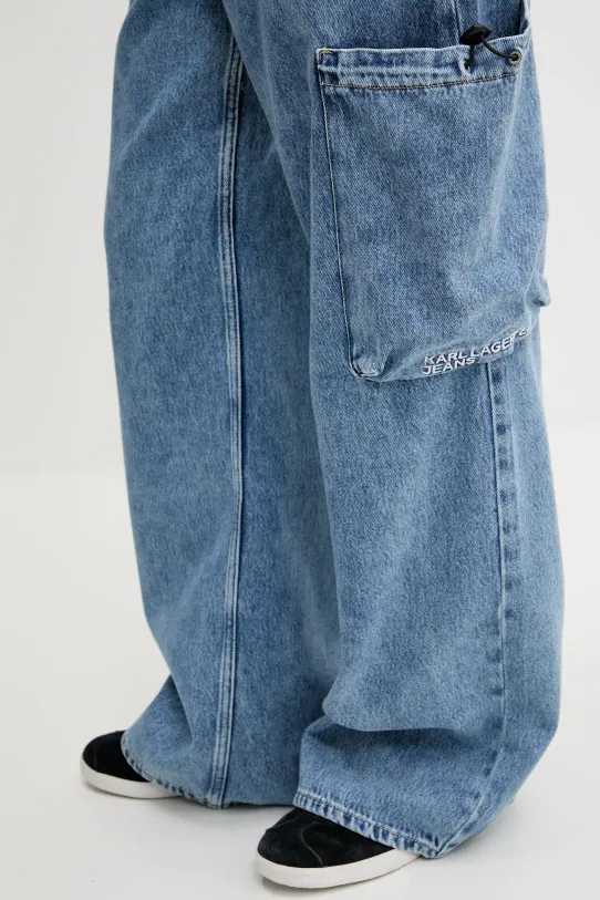 Дънки Karl Lagerfeld Jeans A2W10043 син
