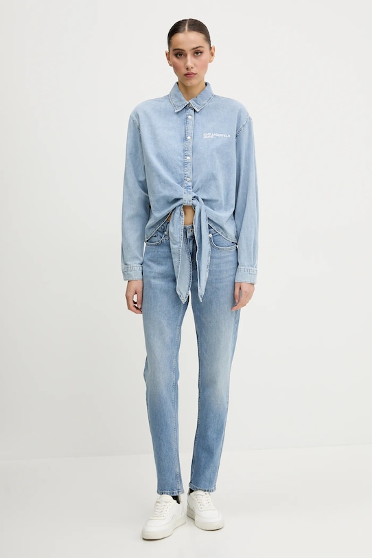 Дънки Karl Lagerfeld Jeans A2W10051 син SS25