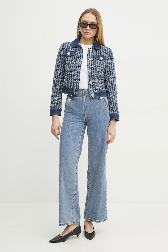 Džíny Morgan PBRIDE PBRIDE modrá SS25