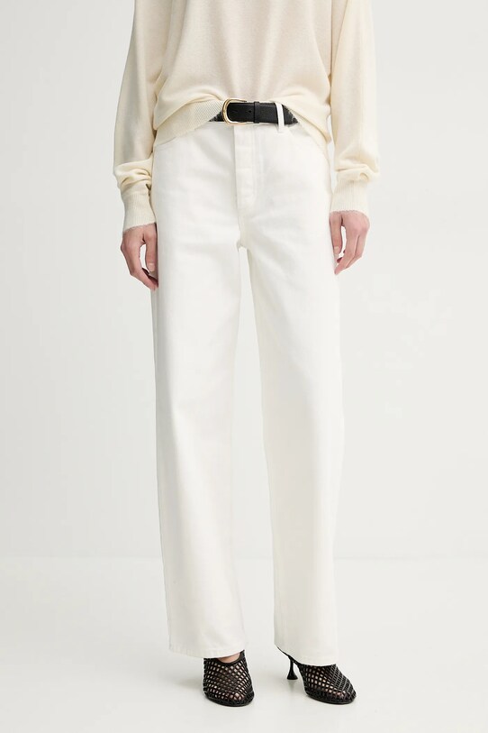 By Malene Birger jeansy VINOLA Planet friendly biały 103033
