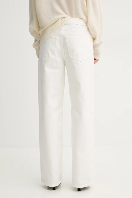 Odzież By Malene Birger jeansy VINOLA 103033 biały