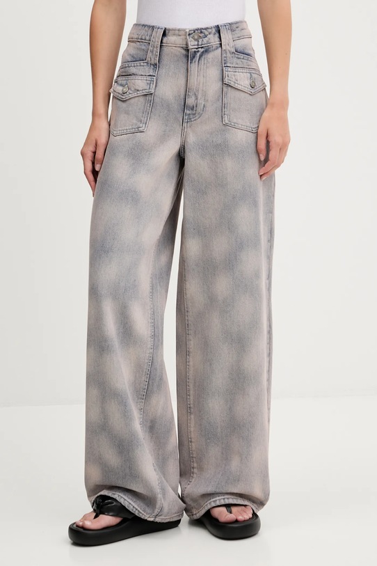 Bavlněné džíny Guess Originals Planet friendly růžová W5GG02.D5MKA