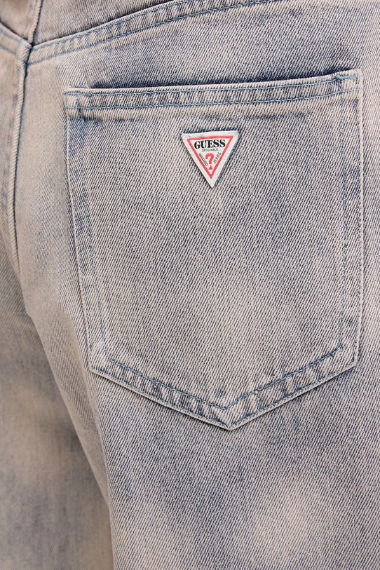 Bavlněné džíny Guess Originals W5GG02.D5MKA růžová
