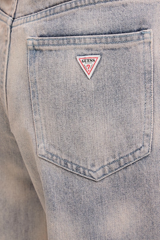 Bombažne kavbojke Guess Originals W5GG02.D5MKA roza