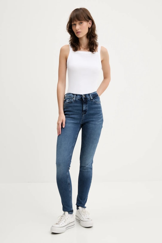 Tommy Jeans jeansy DW0DW20064 granatowy SS25