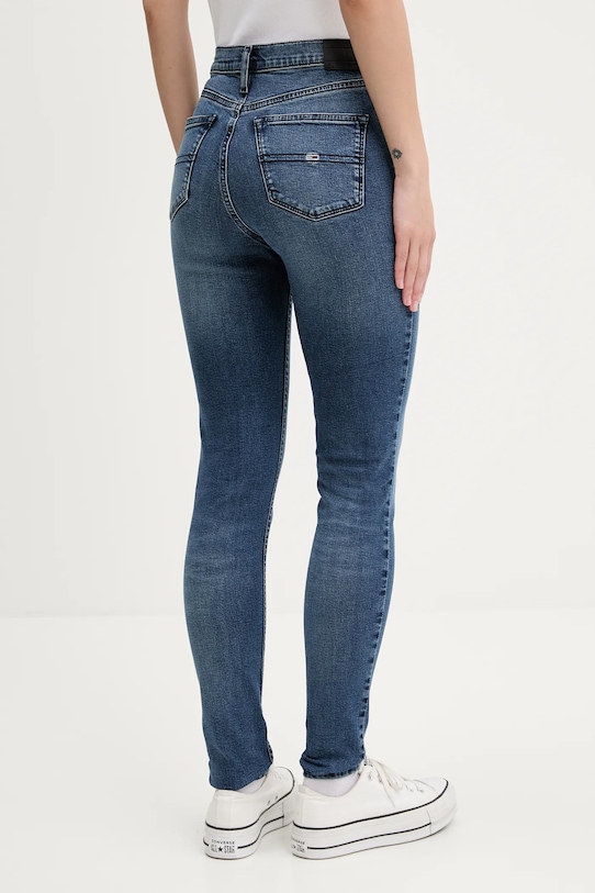 Odzież Tommy Jeans jeansy DW0DW20064 granatowy