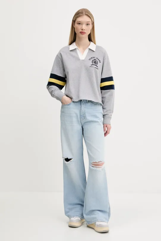 Tommy Jeans jeansy DW0DW21281 niebieski SS25