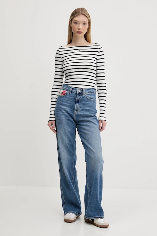 Kavbojke Tommy Jeans DW0DW21293 modra SS25