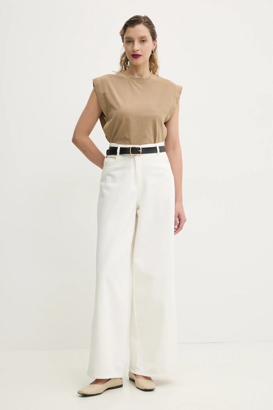 Sessun jeansi 24207028 bej SS25