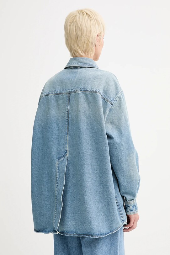Ρούχα Τζιν πουκάμισο Won Hundred 3650.15157 μπλε