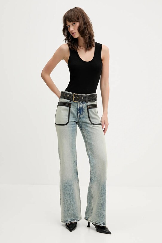 Miss Sixty jeans 6S1JJ5520T albastru SS25