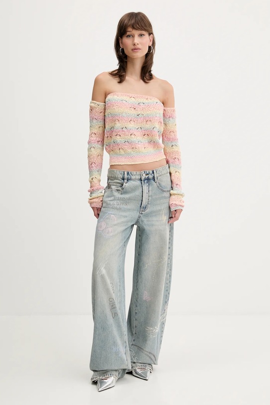 Miss Sixty jeansy 6S2JJ00900 niebieski SS25