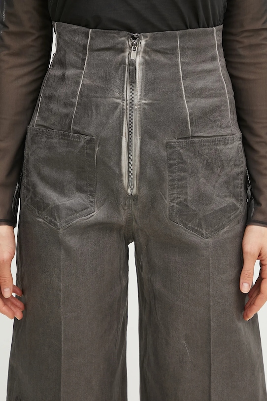 Панталон Rick Owens Dirt Cooper сив DS01E3303.SCF