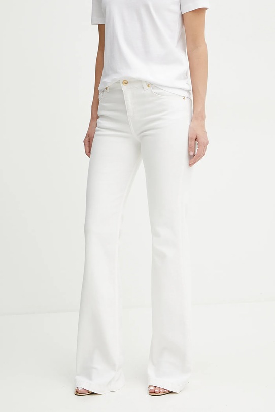 Just Cavalli jeansy biały 78PAB5F3.CEWR1