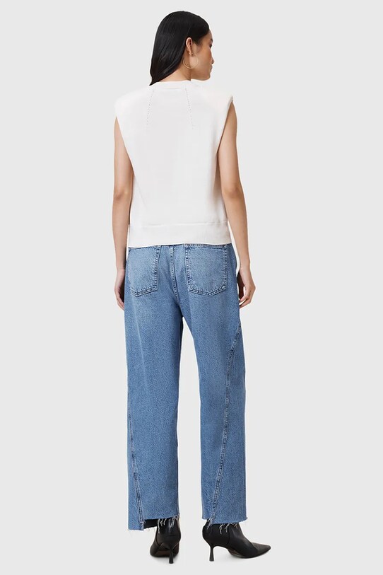 AllSaints jeansy bawełniane FOX W017EC