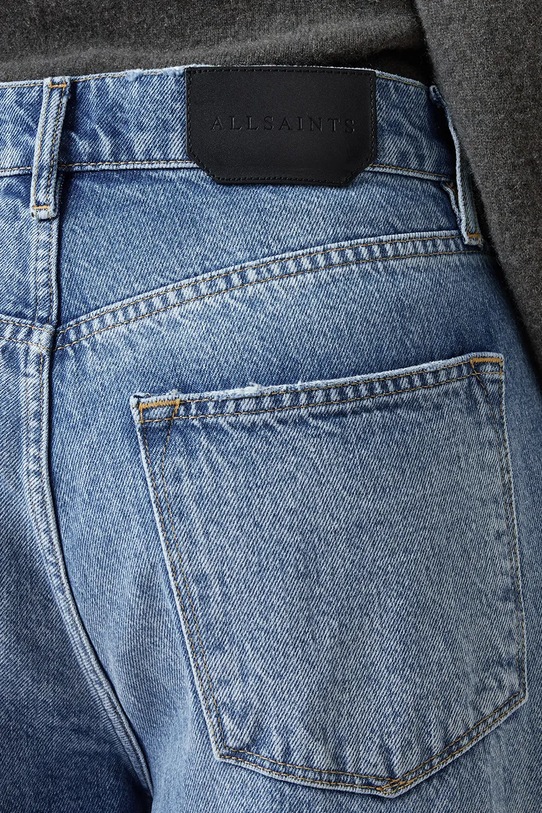 AllSaints jeansy bawełniane AKI niebieski W026EC