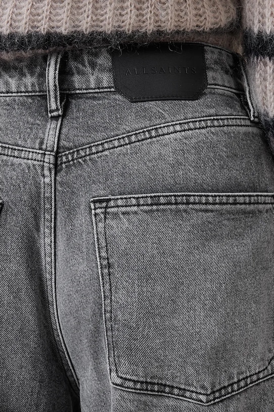 AllSaints jeansy bawełniane JETT W043EC szary