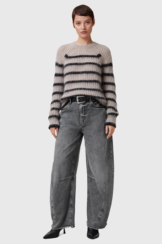 AllSaints jeansy bawełniane JETT W043EC