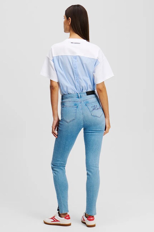 Karl Lagerfeld jeansy A2W10143 niebieski SS25