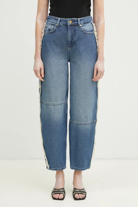 GANNI jeans Heavy Denim Stary blu J1602