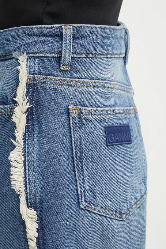 Дънки GANNI Heavy Denim Stary син J1602