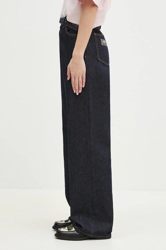 Traperice GANNI Rinse Denim Izey Belt J1624 mornarsko plava SS25