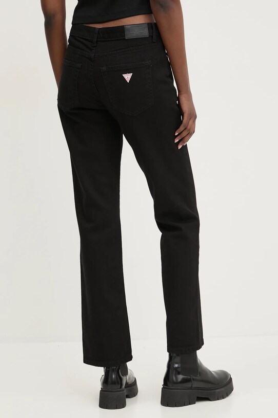 Odzież Guess Jeans jeansy W4YA98.D5E81 czarny