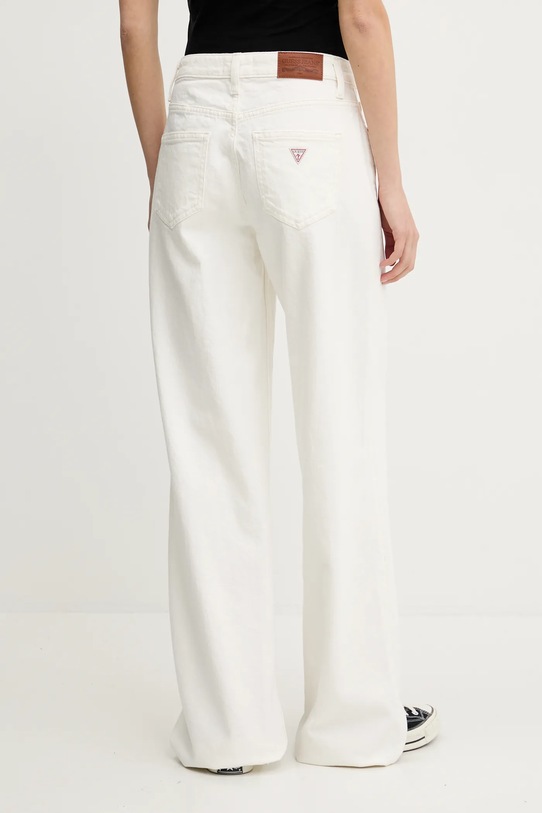 Ρούχα Τζιν παντελόνι Guess Jeans W5GA0Y.D5M62 λευκό